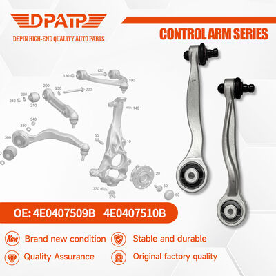 ปีกนกบน 4E0407509B 4E0407510B สำหรับ Audi A6 C6 ชุดปีกนกควบคุมครบชุด