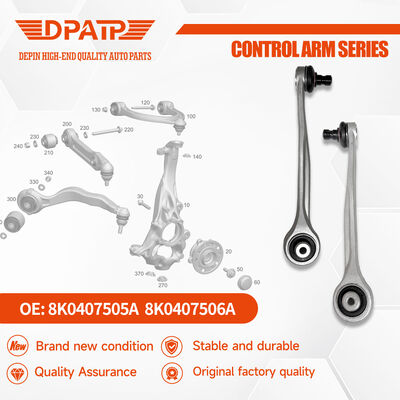 โรงงานขายยอดขายแขนควบคุม 8K0407505A 8K0407506A แขนควบคุมแกนสําหรับ Audi A4 B8 Q5 Porsche Macan